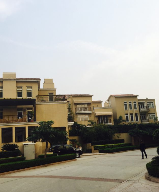 My apartment complex in Gurgaon, India