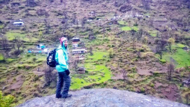 Me hiking in Malana