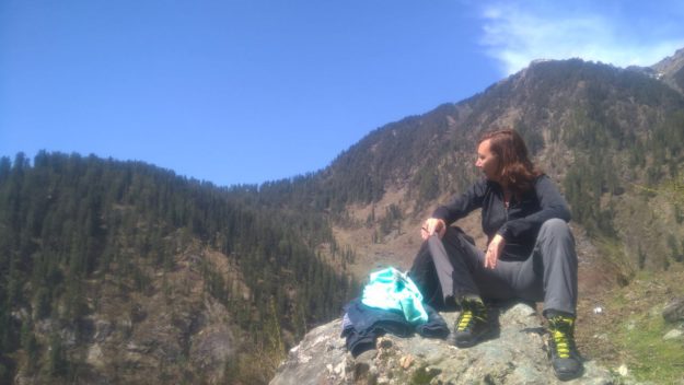 The hills near Malana, India