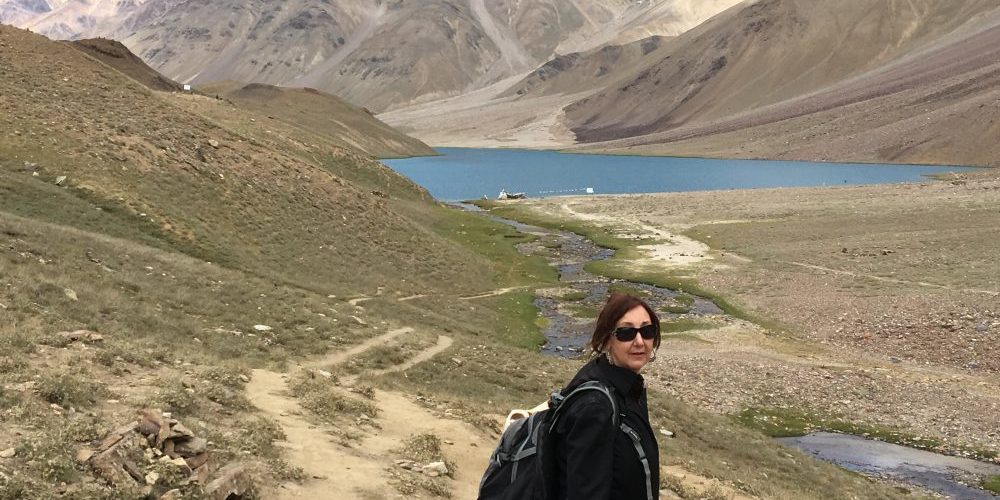 Chandra Tall Lake in the Himalya Mountains