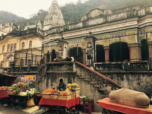 The streets of Rishikesh