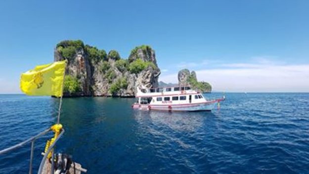Scuba boat in Thailand
