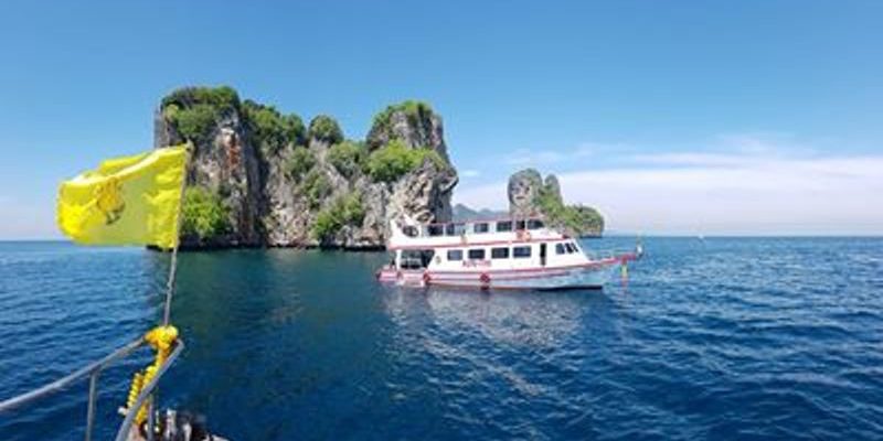 Scuba boat in Thailand