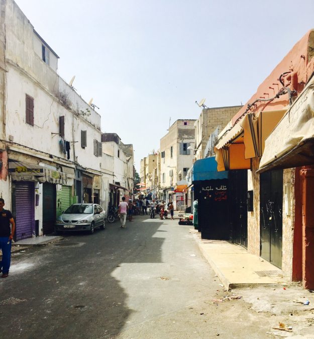 The streets in Old Medina Casablanca