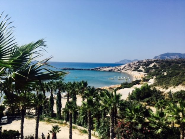 Paradise Beach on the island of Kos