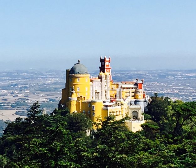 Palace of Pena in Portugal