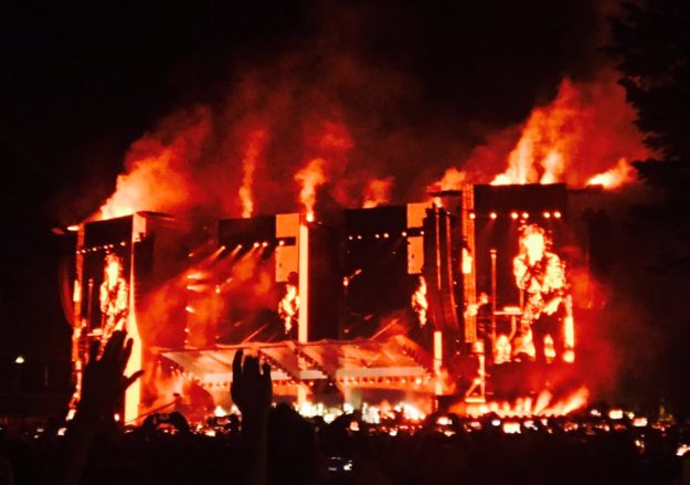 Rolling Stones concert in Lucca Italy