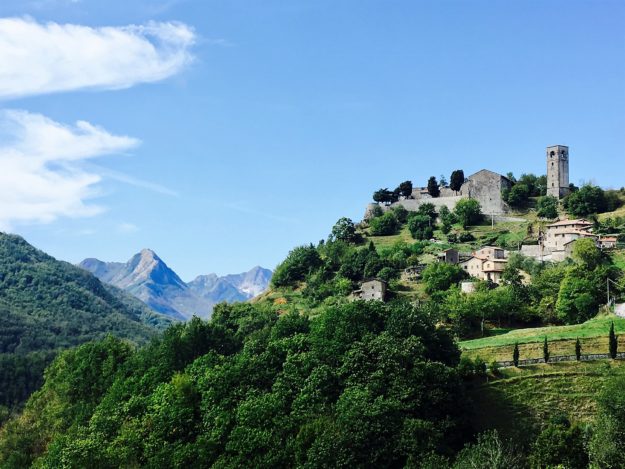 The view from Sassi Itlay