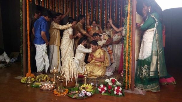 Indian wedding ceremony