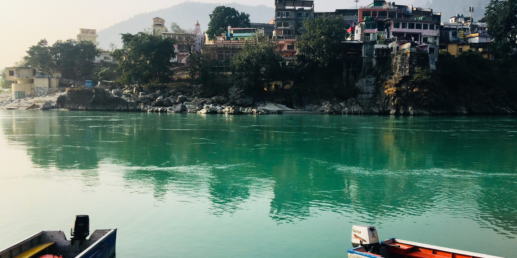 The Ganga River in Rishikesh