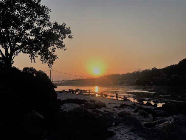 Sunset on the Ganga River