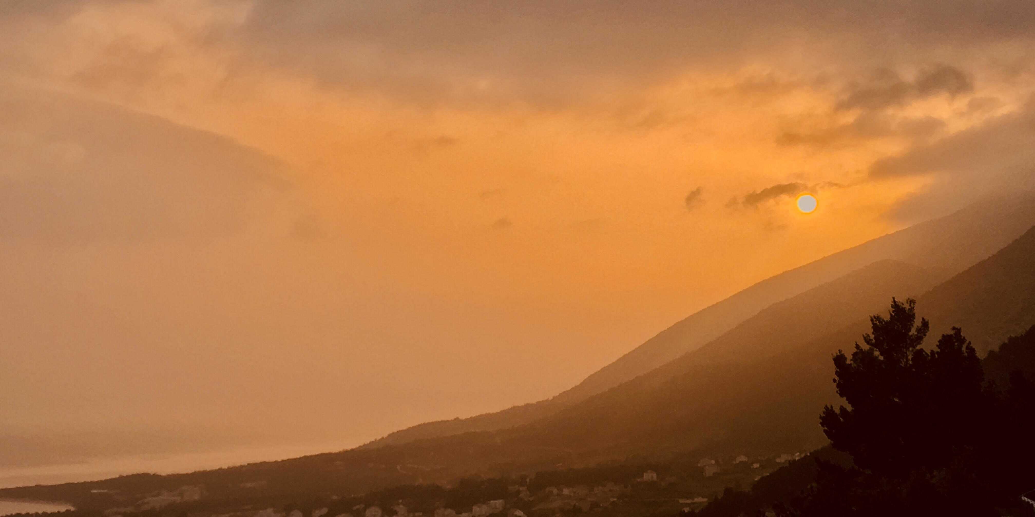 Sunset on the Island of Brac
