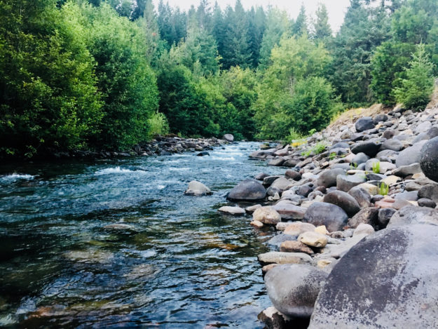 The Santiam River