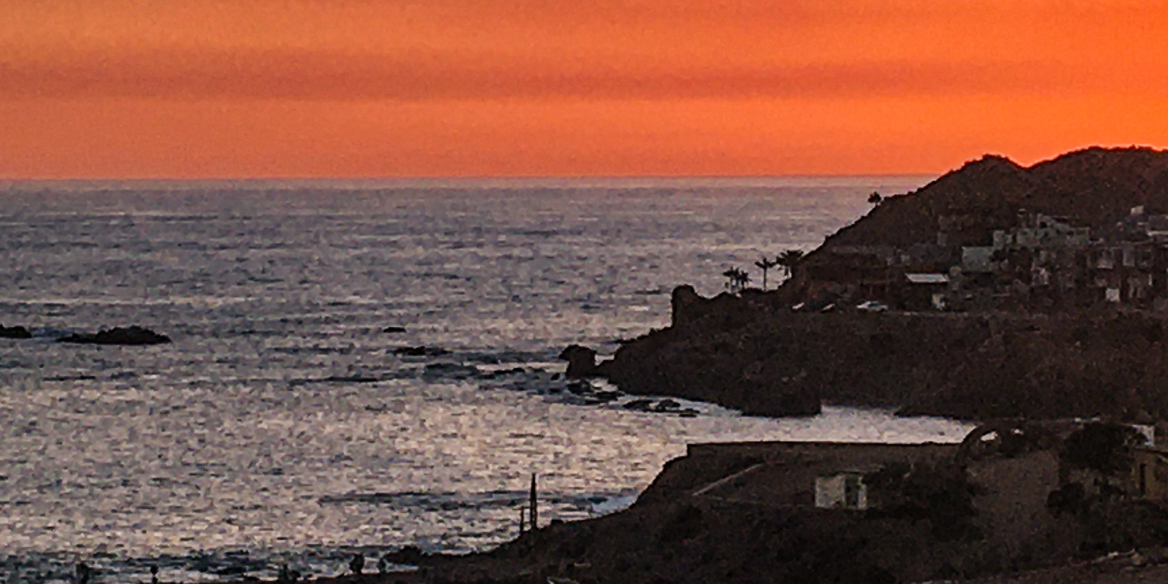 La Bufadora Sunset