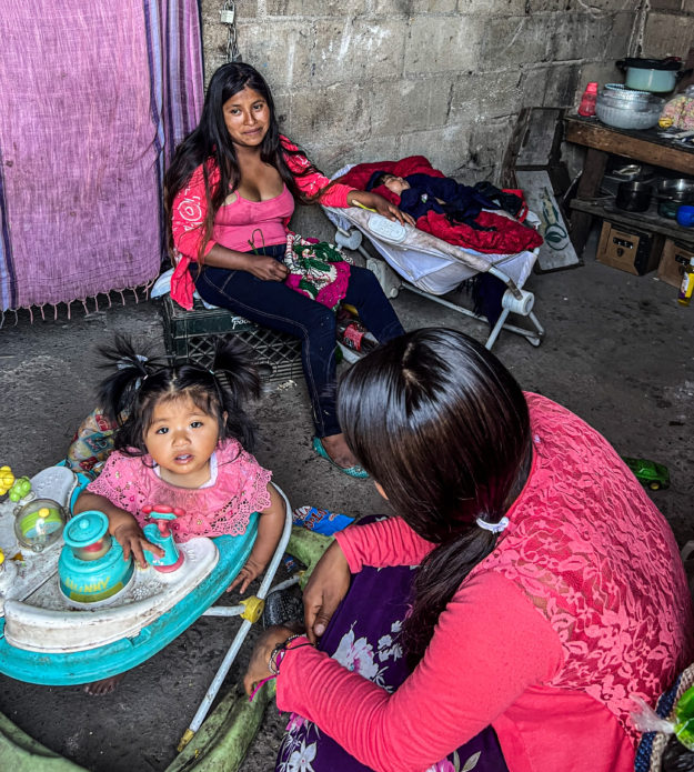 Women at a Farmowrkers Camp in Mexico